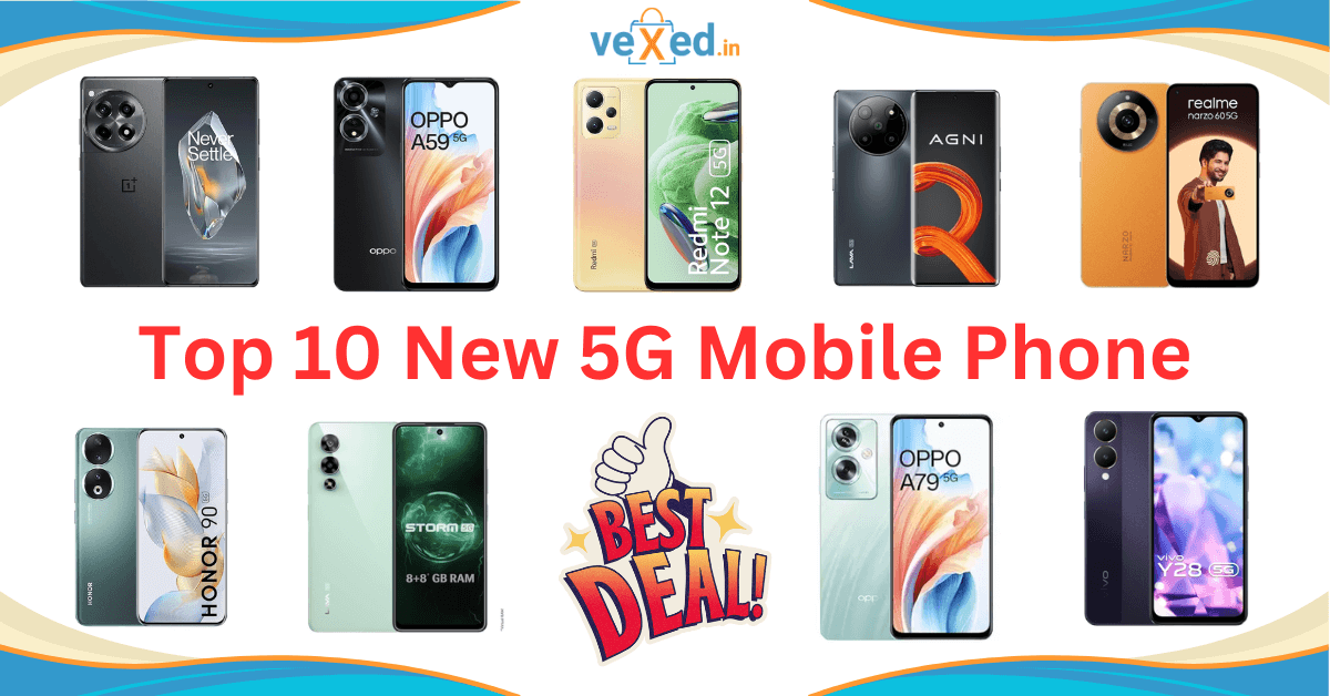 Top 10 New 5G Mobile Phone Deals on Amazon in 2024 - Bestselling Smartphone